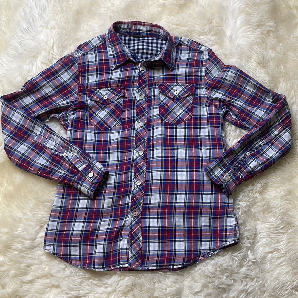 *RARE* Energie Reversible Button Up Shirt